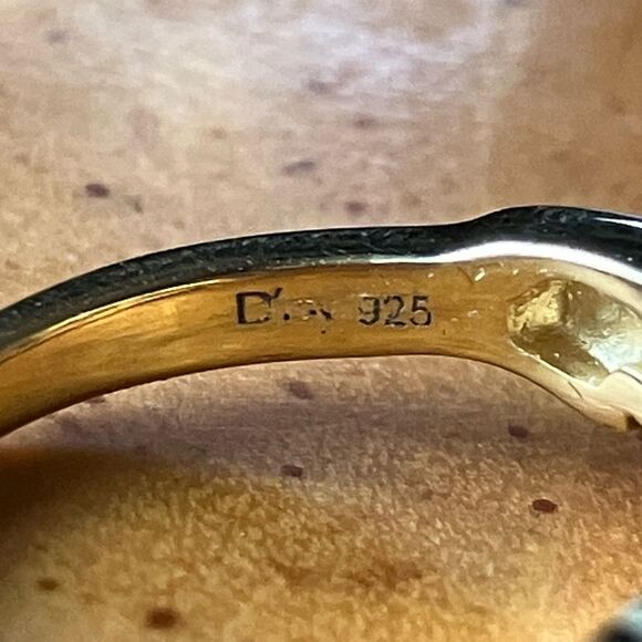 Rose de France Amethyst Sterling Silver Solitaire Ring Size 5 - Picture 5 of 8